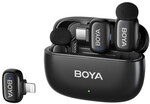 Mini-12 - 2.4 GHz Ultra-Mini Wireless Mikrofon (Schwarz) - 2TX + 2RX