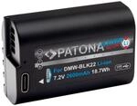 Platinum Akku mit USB-C f&uuml;r Panasonic DMW-BLK22