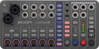 Zoom 10012618, Zoom LiveTrak L-6, schwarz digitales Mischpult