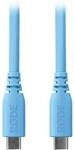 SC27 USB-C auf USB-C Kabel blau 200 cm