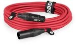 XLR6M-R Premium XLR Mikrofonkabel 6m