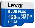 microSDXC Blue Plus UHS-I 128 GB V30 Read 170MB/s mit SD Adapter