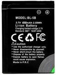 BL-5B Akku 3,7V 650mAh Li-Ion f&uuml;r DC8200