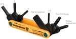 5517 Faltbares Multitool-Set BumbleBee Edition