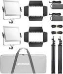 Godox 1018738059, Godox Litemons LP600Bi Bi-Color LED Light Panel 2-Light Kit