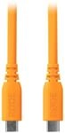 SC27 USB-C auf USB-C Kabel orange 200 cm