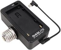 BT-BA-SNP-E27 NP-F Akku-Adapter f&uuml;r Pavo Bulb 10C