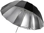 Parabol Reflexschirm schwarz/silber &Oslash; 129 cm