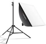 LED 60 W Softbox + Stativ Set