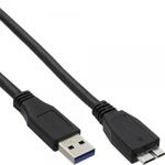 USB 3.0 A an Micro B Kabel 1 m schwarz