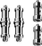 Set 2x Spigot Gewinde Adapter 3/8 Zoll bis 1/4 Zoll