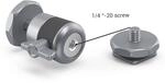 2212 Magic Arm mit Dual Ballheads 1/4"" auf 3/8"" Gewinde