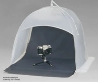 Kaiser Fototechnik 5892, Kaiser Fototechnik Lichtzelt Dome-Studio, 75x75 cm, mit