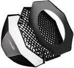 Octagon Softbox Plus Orange Line 90 cm