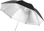 Reflexschirm &Oslash; 109 cm schwarz/silber f&uuml;r Fotografie