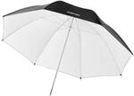 Reflexschirm &Oslash; 109 cm schwarz/wei&szlig;
