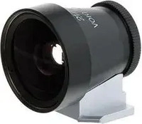 Voigtl&auml;nder DA448B, Voigtl&auml;nder Sucher 21/25 mm Metall schwarz