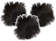 R&Oslash;DE MiniFur-LAV, Fellwindschutz f&uuml;r Lavalier (3er-Pack)