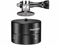 mantona 20867, Mantona Turnaround 360 Stativkopf für GoPro