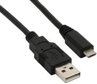 USB-A an Micro-B Kabel 1,5 m schwarz