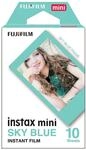 Fujifilm Instax Mini Skyblue Frame Sofortbildfilm Color