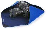 WRAP - L Einschlagtuch - Stretch, blau 38x38cm