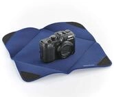 WRAP - M Einschlagtuch - Stretch, blau 28x28cm