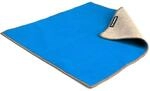 selbsthaftendes Einschlagtuch blau Gr. XL 71 x 71 cm