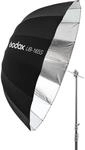 165cm Parabolischer Lichtformer Schwarz &amp; Silber