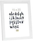 Bilderrahmen 15x20 Holz weiss Preis pro St&uuml;ck