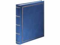 Hama 00007156, Hama Super-Jumbo-Album London, 34x35 cm, 80 weiße Seiten, Blau