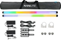 NANLITE 3851, NANLITE PavoTube II 30X 2 Kit RGBWW Farb-Effektleuchte
