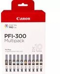 PFI-300 Multipack Tinte MBK/PBK/CO/GY/R/C/M/Y/PC/PM 10 f&uuml;r ImagePrograf PRO-300