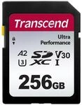 Transcend TS256GSDC340S, Transcend 256 GB SDXC-Karte 340S UHS-I U3 V30 A2