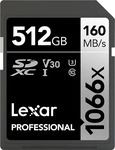 Lexar 50122448, Lexar SD Pro Silver Series UHS-I 1066x 512GB V30
