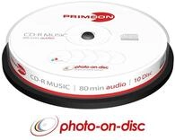 CD-R 80Min./Audio 10er Spindel InkJet bedruckbar