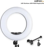 Walimex pro 23116, Walimex pro LED Rainbow Ringleuchte, 60W RGB Licht