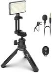 INSTRUCTOR Prof. Vlogging Kit mit LED und Mikrofon