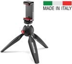 PIXI Mini-Stativ mit Smartphone-Klemme schwarz