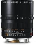 Summicron-M APO 1:2/75 ASPH., schwarz eloxiert