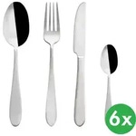 Besteck MIRROR, rostfreier Stahl, 24 St&uuml;ck