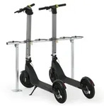 Outdoor-Tretrollerst&auml;nder f&uuml;r 6 Roller, zur Bodenverankerung