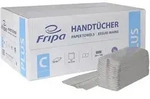 Fripa Papierhandt&uuml;cher Plus C-Falz, 25x33 cm, 1-lagig, Recycling 1 Karton = 3600