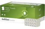 Satino by Wepa Comfort Papierhandt&uuml;cher Tissue PT3, Recycling, C-Falz, 25 x 41,