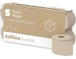 Satino by Wepa PureSoft Toilettenpapier MT1, Recycling, 3-lagig, 250 Blatt 1 Pack =
