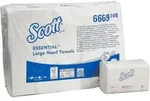Scott Essential 6669 Papierhandt&uuml;cher Interfold Z-Falz 20 x 31,8 cm, 1-lagig,...