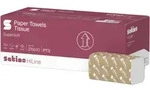 Satino by Wepa HiLine Papierhandt&uuml;cher Tissue PT3, V-Falz (ZZ), 25x23, 2-lagig,