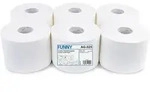 FUNNY Mini-Jumbo-Toilettenpapier Center Feed 2-lagig, wei&szlig;, 205 Meter 1 Karton...