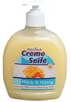 Reinex Regina Cremeseife mit Duft, 500 ml Spenderflasche Milch & Honig