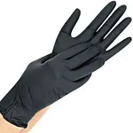 Hygonorm Safe Fit Nitrilhandschuhe schwarz puderfrei 200er Box, VE 2000 St&uuml;ck...